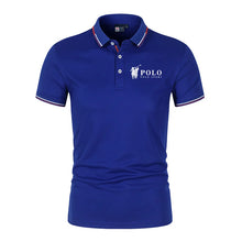 Load image into Gallery viewer, Men's premium summer polo shirt, quick drying, breathable, casual, business fashion, sports, short sleeved, men's clothing
