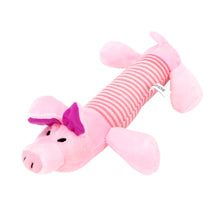 Load image into Gallery viewer, Fit for All Pets Dog Cat Fleece Toys Popular Squeak Chew Sound Dolls Elephant Duck Pig Pet Funny Plush Toys
