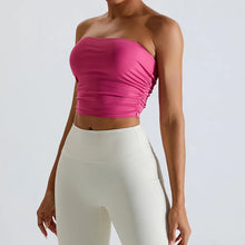 Load image into Gallery viewer, Sexy  Sports Bra  Women Gym Brassiere Sport Bh Fitness Vest Push Up Yoga  Padded Sports Bandeau Top Active Wear
