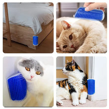 Load image into Gallery viewer, Massage Pet Cat Brush Corner Scrape Hair Removal Beauty Clean Corner Brush Removable Scratcher Comb for Kitten Cat

