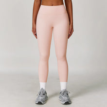 Load image into Gallery viewer, Fitness Leggings High Rise Hip Lift Brushed Soft Material For Ladies Outdoor Elastic Slim Fit Outer Wear Sports Tight Pants
