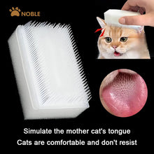Load image into Gallery viewer, 1/5/10PCS Cat Dog Massage Brush Pet Special Brush Multifunctional Dust Removal Sponge Cleaning Brush Simulated Cat Tongue Comb
