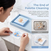 Load image into Gallery viewer, Makeup Mixing Paper,Disposable  Foundation Makeup Palette For Nail Art Eye Shadow Pigment Blending,Makeup Palette Mixing Tray
