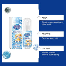 Load image into Gallery viewer, 50ml Cooling Spray Body Instant Cooling Mist Long Lasting Non Sticky Heat Relief Face Skin Clothing Sports Travel Hiking
