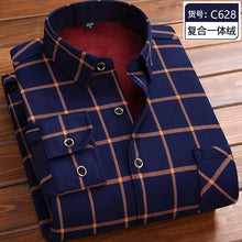 Load image into Gallery viewer, Fleece Plaid Thermal Shirt Jacket
