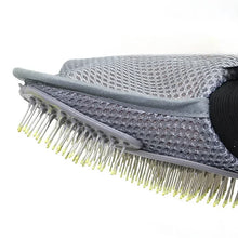 Load image into Gallery viewer, TPR Metal Needle Deshedding Glove
