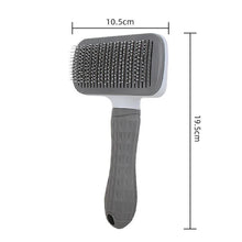 Load image into Gallery viewer, Pet massage comb, fur grooming brush, easily remove shedding undercoat of cats and dogs with one click
