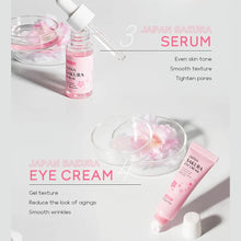 Load image into Gallery viewer, 6pcs Sakura Skin Care Set Hydrating Moisturing Smoothing Nourishing Brightening Firming Women Beauty Skincare Product
