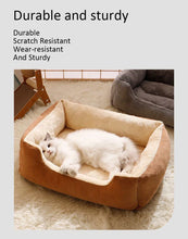 Load image into Gallery viewer, Bed for Cats Pet Products Cushions Kitten Goods Accessories Dog All Houses Supplies Things Accessory Habitats Basket House Beds
