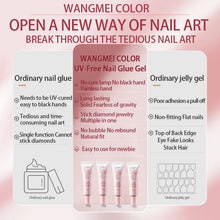 Load image into Gallery viewer, PERFECT COLOR,15ml,nail glue,nail stuff,press on nails,nail art,Quick Drying, Semi Solid, Long Lasting, No UV Light Needed
