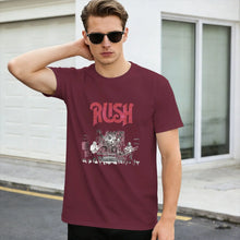 Load image into Gallery viewer, Men T Shirt Rush Band T Shirts Trendy Cool  Summer Tees Awesome Pure Cotton Clothing Birthday Gift,
