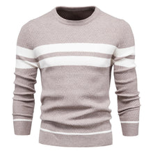 Load image into Gallery viewer, Slim Striped Knit Pullover
