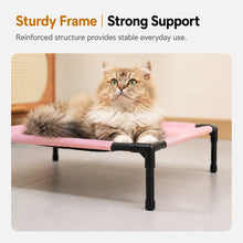 Load image into Gallery viewer, Pet Camping Bed Elevated Bed for Dogs Folding Puppy Camping Bed Cat House Portable Removable Washable Puppy Beds Dog Hammock
