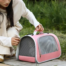 Load image into Gallery viewer, Pet Outing Portable Cat Dogs Handbag Summer Breathable Carrier Travel Puppy Kitten Single Shoulder Bag Pet Carrying Bag Supplie
