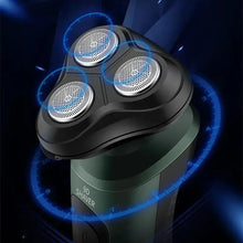 Load image into Gallery viewer, Electric Shavers for Men Waterproof Electric Trimmer Razor Wet &amp;amp Dry Use Rechargeable Battery Rotary Shavers Machine Shaving
