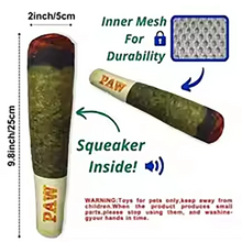 Load image into Gallery viewer, Funny Interactive Dog Toys Cigar Design Plush Squeaky Pet Toys Grinding Teeth Creative Chew Cool Stuffed Gifts for Dog Birthday
