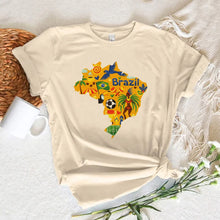 Load image into Gallery viewer, Women T-shirts Brazil T-shirts Women Y2K Graphic Funny Tee Female Harajuku Clothes
