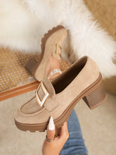 Load image into Gallery viewer, Women Retro Thick Sole Mary Jane Pumps
