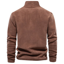 Load image into Gallery viewer, Thick Fleece Zip Neck Pullover
