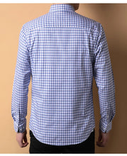 Load image into Gallery viewer, Premium Cotton Checkered Slim Shirt
