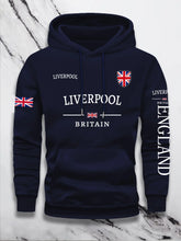 Load image into Gallery viewer, Britain Print Casual Pullover Hoodie
