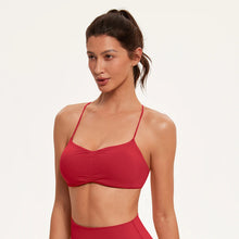 Load image into Gallery viewer, Sports Bras for Women Strappy Bras Open Back Shockproof Quick-Drying Yoga Bra Padded Gym Crop Tops Workout Fitness Bra Women
