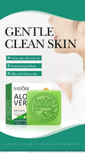 Load image into Gallery viewer, Aloe Vera Smooth Cleansing Natural Soap Cleansing Smooth Handmade Essential Oil Soap100g
