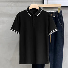 Load image into Gallery viewer, Classic Solid Summer Polo Shirt
