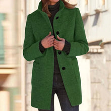 Load image into Gallery viewer, Womens Wool Cardigan Coats With Pockets Ladies Lapel Long Jacket Coat Fashion Solid Casual Winter Jackets for Women Plus Coat
