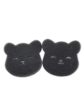Load image into Gallery viewer, 2 /4 Sets Of Household Pet Hair Remover, Machine Washed Bear Sticky Sponge, Reusable, Suitable For Washing Machine, Dryer, Black
