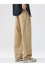 Load image into Gallery viewer, Retro Cotton Straight Casual Pants
