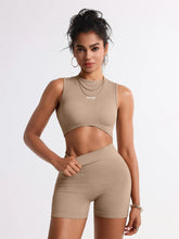 Load image into Gallery viewer, LEOSOXS 2pcs Seamless Yoga Set Gym Clothes Athletic Wear Yoga Suits Women Fitness Set Tracksuits Sports Bra Leggings Sportswear
