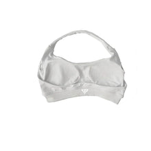 Load image into Gallery viewer, KEEP THAT PUMP Strappy Sports Bra With Logo High Support Womens Yoga Seamless Workout Top Elasticity Fitness Running Gym Bras
