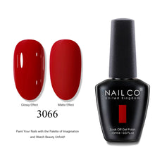 Load image into Gallery viewer, NAILCO 2025 Hot 15ML Gel Nail Polish Nails Semi-permanent UV Varnish High Quality Glass Bottle Nail Art Polish For Manicure
