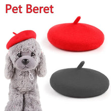 Load image into Gallery viewer, Pets Dog Hat Accessories Pets Grooming Dress Up Cap Cute Beret Mini Decorative Cat Headwear Puppy Painter Felt Hat
