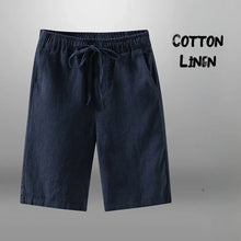 Load image into Gallery viewer, Cotton Linen Casual Beach Shorts
