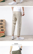 Load image into Gallery viewer, Korean Casual Elastic Cargo Pants
