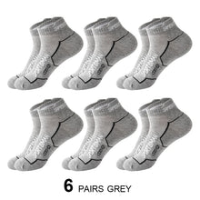 Load image into Gallery viewer, Men’s Cotton Mesh Ankle Sports Socks – 6 Pairs
