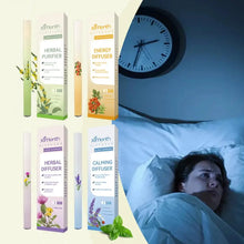 Load image into Gallery viewer, Herbal Diffuser with Mullein/Thyme/Mints Guarana/Green Tea Natural Energy Boost Clear Breathing Support for All Ages
