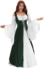 Load image into Gallery viewer, Medieval Renaissance Goddess Costume Dress
