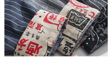 Load image into Gallery viewer, Retro Striped Workwear Shirt Women
