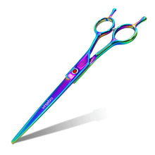 Load image into Gallery viewer, Pet Grooming Scissors   7inch Right and Left Hand Curved Scissors For Dog Grooming
