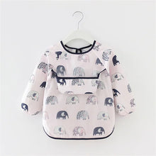 Load image into Gallery viewer, Waterproof Long Sleeve Baby Bib
