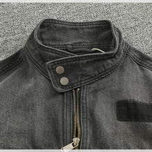 Load image into Gallery viewer, Washed Cargo Denim Jacket
