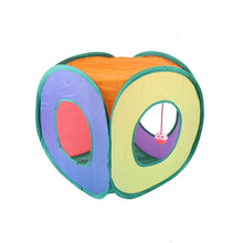 Load image into Gallery viewer, Cat Tunnel Pet Supplies Cat S T Pass Play Tunnel Foldable Cat Tunnel Cat Toy Breathable Drill Barrel for Indoor loud paper
