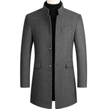 Load image into Gallery viewer, Classic Wool Blend Winter Coat
