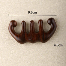 Load image into Gallery viewer, New Wooden Massage Wood Massager Comb Scalp Head Oil Massager Scalp Hair Comb Tools AMS01
