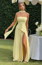 Load image into Gallery viewer, Backless High Split Summer Dress
