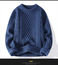 Load image into Gallery viewer, Sweater, Autumn and Winter Men's Thick Crumpled Sweater Jacket, Christmas Couple's Thread
