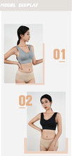 Load image into Gallery viewer, Women Breathable Sports Bra Absorb Sweat Shockproof Padded Gym Running Fitness Double Layer Seamless Yoga Sports Bras Underwear
